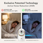 Video baby monitor set with color display and pan-tilt camera — view 2