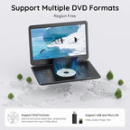 15.6-inch Portable DVD Player with ATSC TV & FM Radio product feature 2