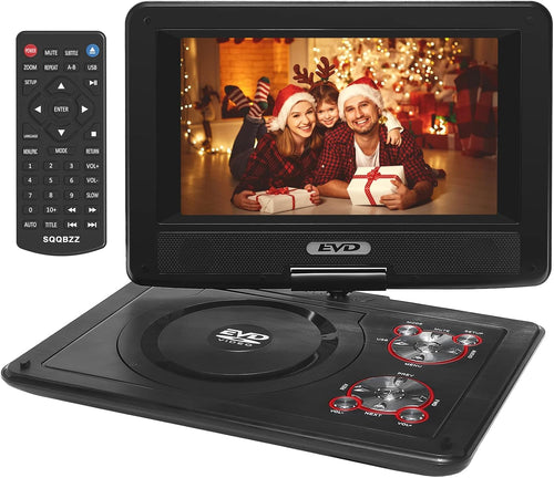 SQQBZZ compact black portable DVD player product image 1